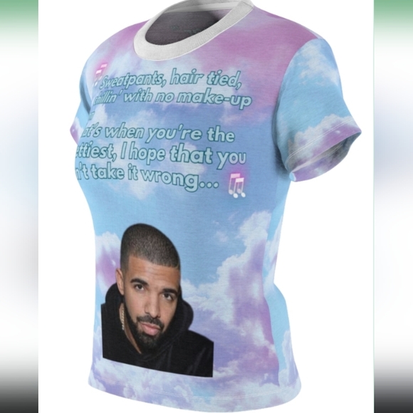 New Drake Summer Edition! Woman's Tee Short Sleeve ! Iconic Lyrics ! - Picture 5 of 7